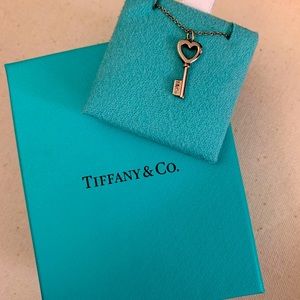 Tiffany & Co. Heart Key Pendant